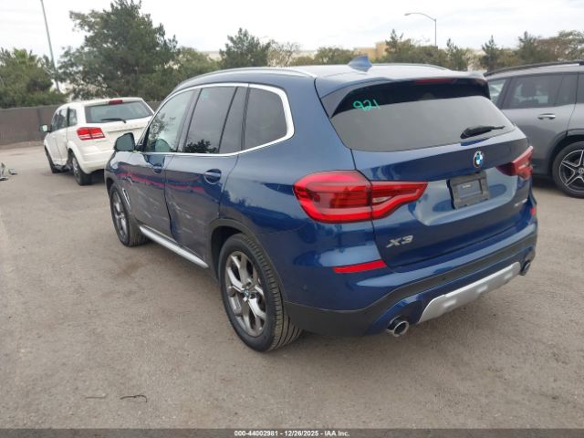 2021 BMW X3 5UXTY3C01M9F54007 Photo 2
