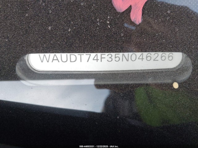 2005 AUDI A6 WAUDT74F35N046266 Photo 8