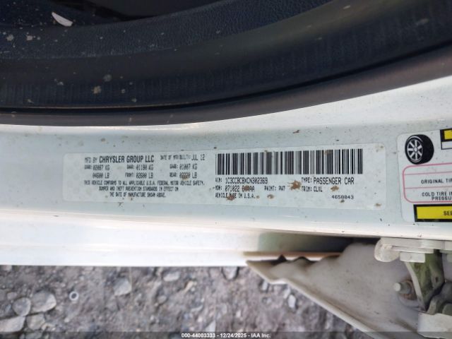 2012 CHRYSLER 200 1C3CCBCBXCN302369 Photo 8