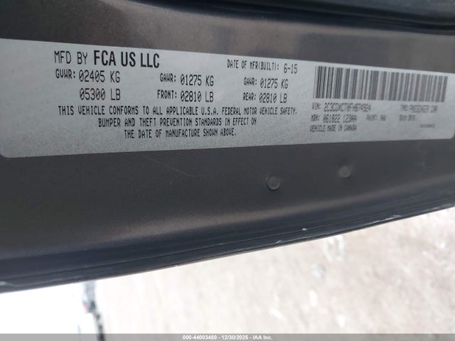 2015 DODGE CHARGER 2C3CDXCT0FH874924 Photo 8