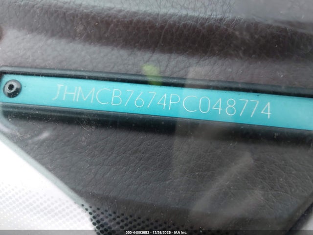 1993 HONDA ACCORD JHMCB7674PC048774 Photo 8