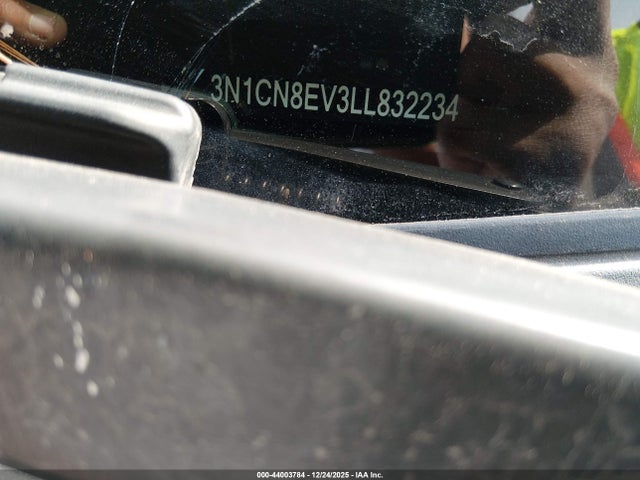 44003784 :رقم المزاد ، 3N1CN8EV3LL832234 vin ، 2020 Nissan Versa Sv Xtronic Cvt مزاد بيع