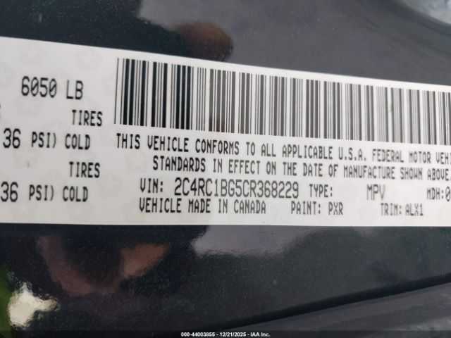 2012 CHRYSLER TOWN & COUNTRY 2C4RC1BG5CR368229 Photo 8