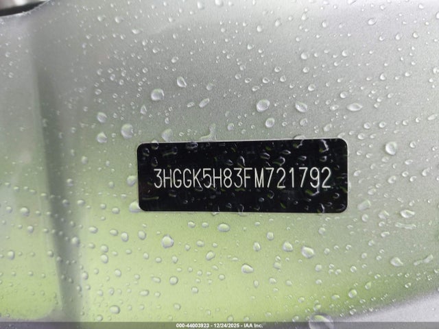 3HGGK5H83FM721792 Honda Fit Ex/ex-l