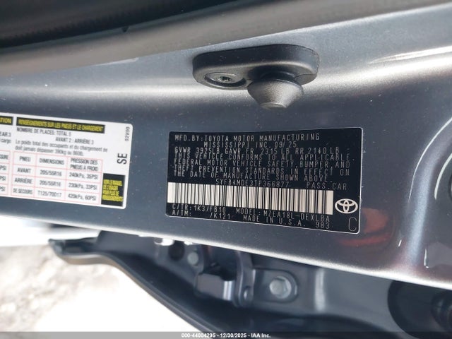 Toyota COROLLA LE 2026 5YFB4MDE3TP366877 Image 9