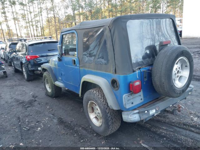 2003 JEEP WRANGLER 1J4FA29173P366865 Photo 2
