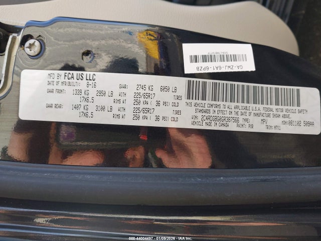 Dodge Grand Caravan Se Plus 2016 2C4RDGBG0GR387566 Image 9