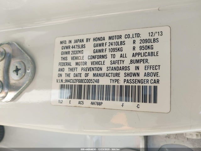 2014 ACURA TSX JH4CU2F68EC005248 Photo 8