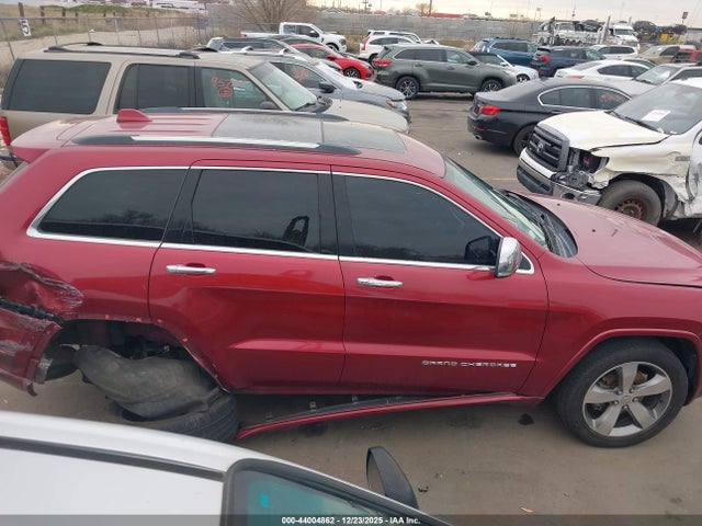 2014 Jeep Grand Cherokee Overland მანქანა იყიდება აუქციონზე, vin: 1C4RJECG2EC229022, აუქციონის ნომერი: 44004862