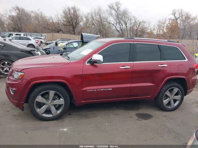2014 Jeep Grand Cherokee Overland მანქანა იყიდება აუქციონზე, vin: 1C4RJECG2EC229022, აუქციონის ნომერი: 44004862