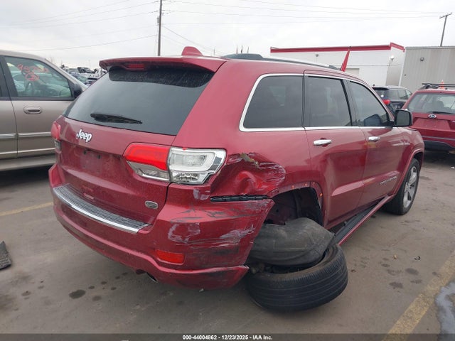 2014 Jeep Grand Cherokee Overland მანქანა იყიდება აუქციონზე, vin: 1C4RJECG2EC229022, აუქციონის ნომერი: 44004862