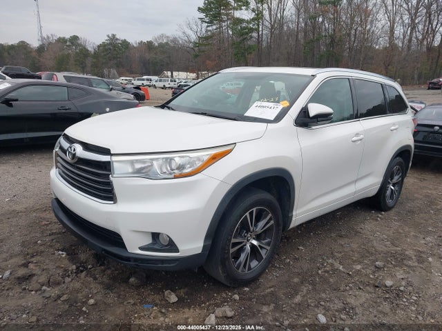 2016 TOYOTA HIGHLANDER 5TDKKRFH6GS505598 Photo 1