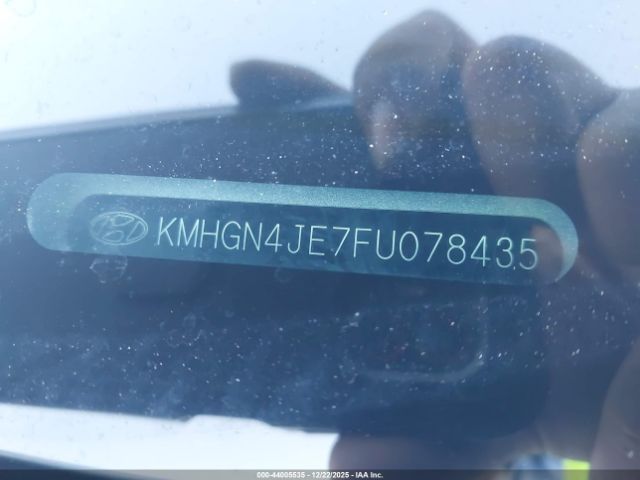 2015 HYUNDAI GENESIS KMHGN4JE7FU078435 Photo 8