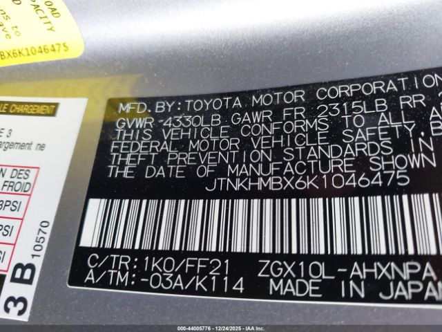 2019 TOYOTA C-HR JTNKHMBX6K1046475 Photo 8