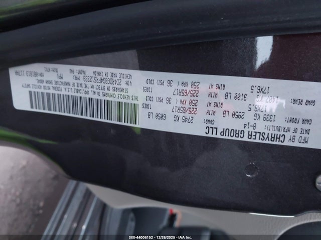 2015 DODGE GRAND CARAVAN 2C4RDGBG4FR512339 Photo 8