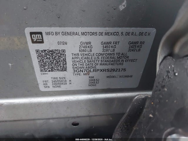 Chevrolet Equinox Ev Lt 2024 3GN7DLRPXRS292175 Image 9