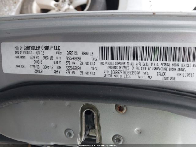 2013 RAM 1500 1C6RR7FT6DS539800 Photo 8