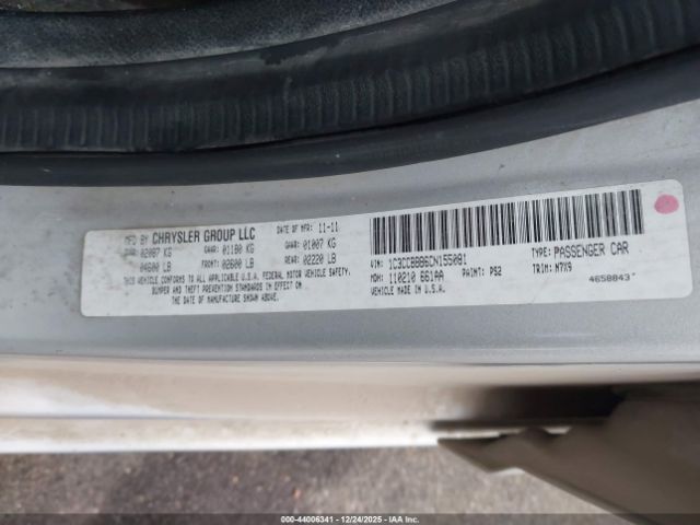 2012 CHRYSLER 200 1C3CCBBB6CN155081 Photo 8