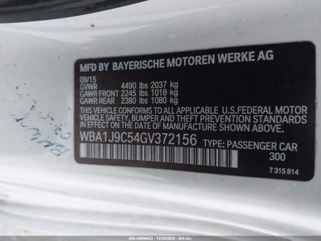 2016 BMW M235I WBA1J9C54GV372156 Photo 8