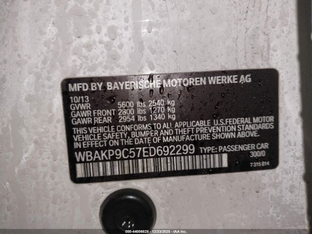 2014 BMW 550I WBAKP9C57ED692299 Photo 8