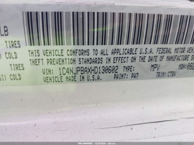 2017 JEEP PATRIOT 1C4NJPBAXHD130602 Photo 8