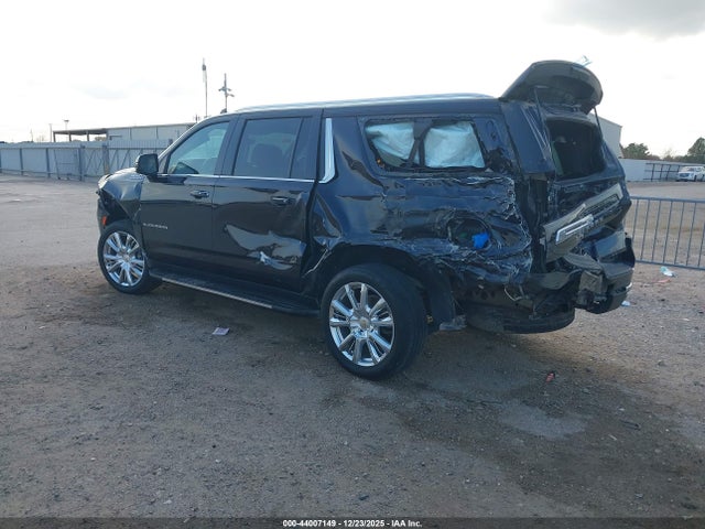 2022 Chevrolet Suburban 4wd High Country მანქანა იყიდება აუქციონზე, vin: 1GNSKGKT0NR256815, აუქციონის ნომერი: 44007149