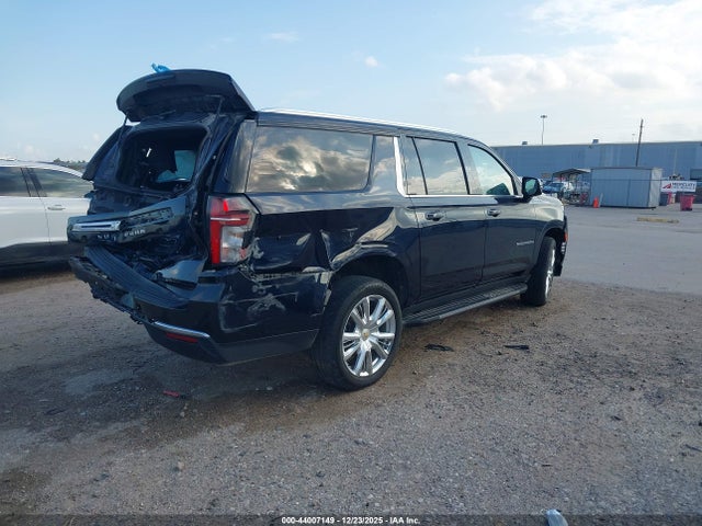 2022 Chevrolet Suburban 4wd High Country მანქანა იყიდება აუქციონზე, vin: 1GNSKGKT0NR256815, აუქციონის ნომერი: 44007149
