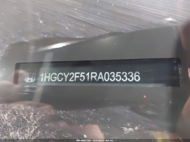 1HGCY2F51RA035336 Honda Accord Hybrid Sport