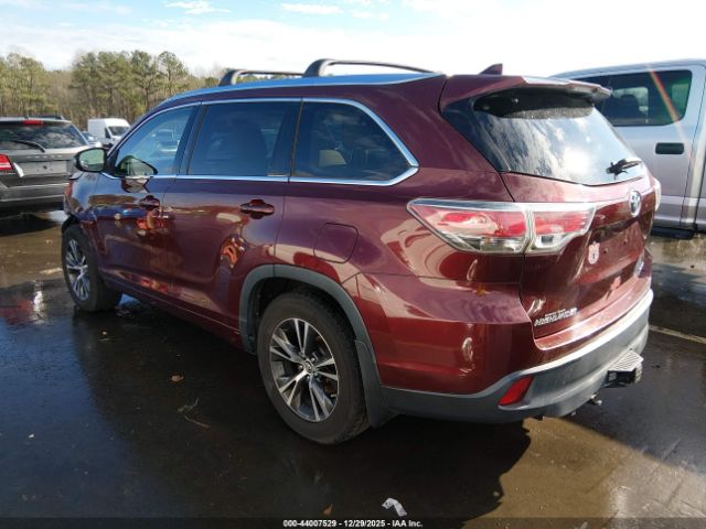 2016 TOYOTA HIGHLANDER 5TDJKRFH2GS332271 Photo 2