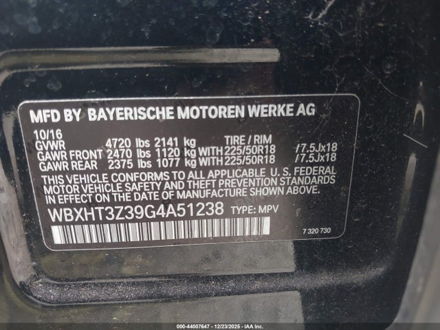 2016 BMW X1 WBXHT3Z39G4A51238 Photo 8