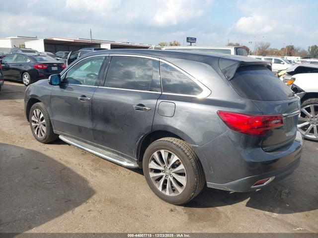 Aukcja sprzedaży 2016 Acura Mdx Technology   Entertainment Packages/technology, Entertainment   Acurawatch Plus Packages, vin: 5FRYD3H69GB002745, numer aukcji: 44007715