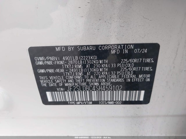 Subaru Forester Premium 2025 JF2SLDBC4SH459102 Image 9