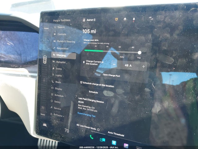5YJSA1E51PF510286 Tesla MODEL S