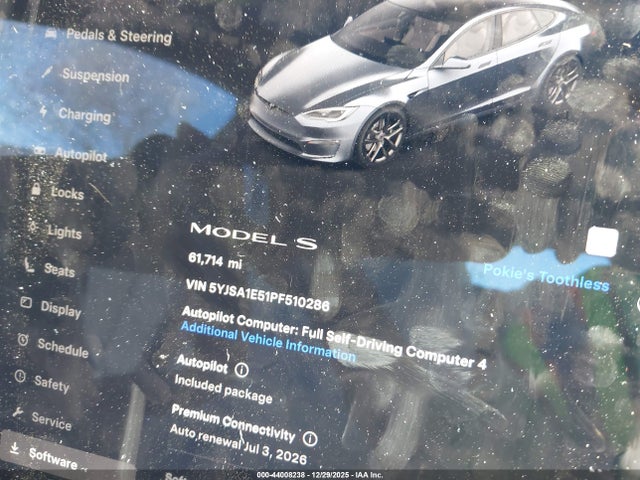 2023 TESLA MODEL S 5YJSA1E51PF510286 Photo 6