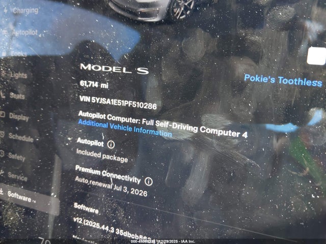 2023 TESLA MODEL S 5YJSA1E51PF510286 Photo 8