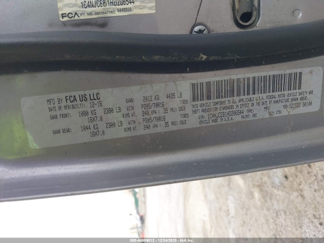 2017 JEEP COMPASS 1C4NJCEB1HD206544 Photo 8