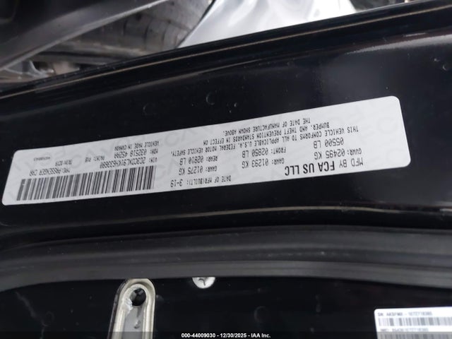 2C3CDXL91KH633680 Dodge Charger Srt Hellcat Rwd