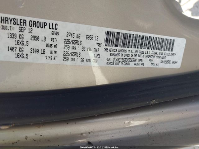 2013 CHRYSLER TOWN & COUNTRY 2C4RC1BG8DR556390 Photo 8