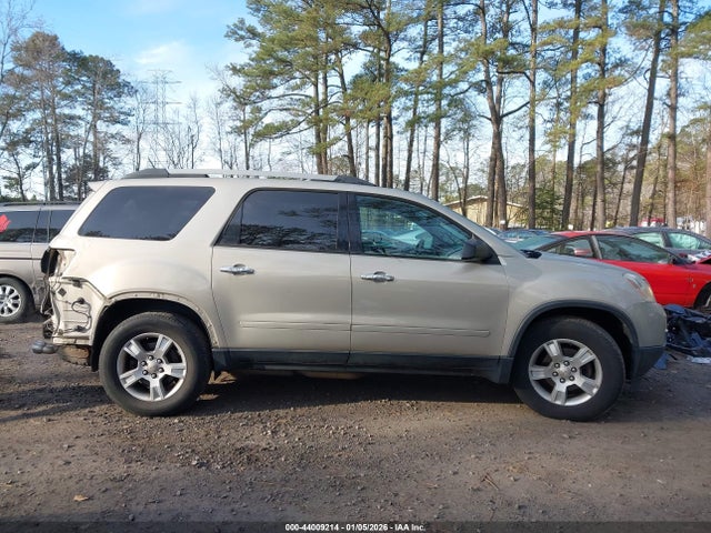 Продаж на аукціоні авто 2012 Gmc Acadia Sl, vin: 1GKKRNEDXCJ251361, номер лоту: 44009214