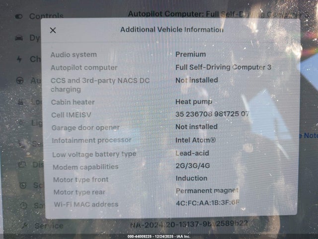 Продажа на аукционе авто 2021 Tesla Model 3 Long Range Dual Motor All-wheel Drive, vin: 5YJ3E1EB0MF035529, номер лота: 44009225