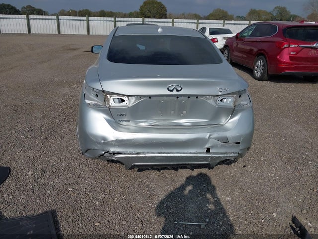 2018 Infiniti Q50 3.0t Luxe მანქანა იყიდება აუქციონზე, vin: JN1EV7AR7JM430621, აუქციონის ნომერი: 44010142