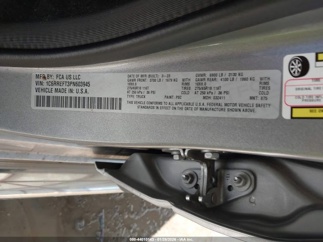 2023 RAM 1500 1C6RREFT3PN603945 Photo 8