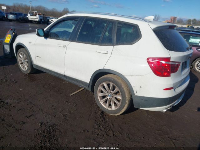 2014 BMW X3 5UXWX9C51E0D43751 Photo 2