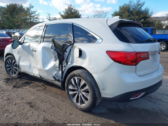 Aukcja sprzedaży 2016 Acura Mdx Technology   Acurawatch Plus Packages/technology Package, vin: 5FRYD4H49GB050492, numer aukcji: 44010359