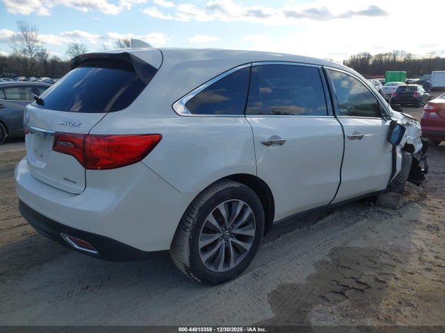 Aukcja sprzedaży 2016 Acura Mdx Technology   Acurawatch Plus Packages/technology Package, vin: 5FRYD4H49GB050492, numer aukcji: 44010359