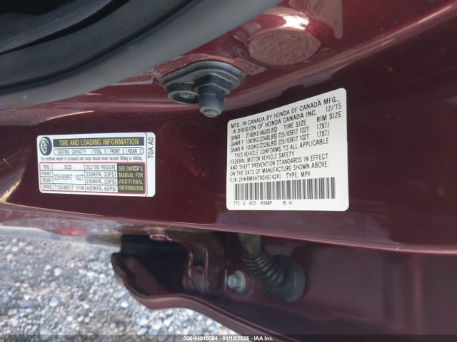 2016 HONDA CR-V 2HKRM4H79GH614241 Photo 8