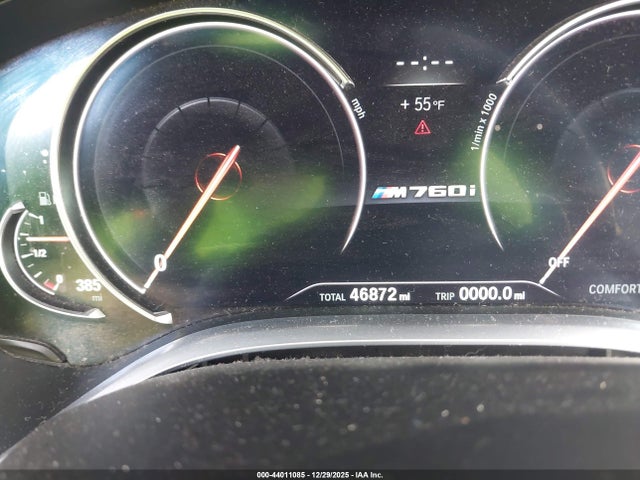 Aukcja sprzedaży 2019 Bmw M760i Xdrive, vin: WBA7H6C53KG615067, numer aukcji: 44011085