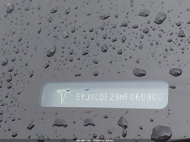 2017 TESLA MODEL X 5YJXCDE29HF060900 Photo 8
