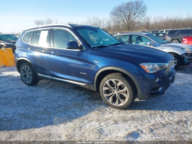 2015 BMW X3 5UXWX9C52F0D57563