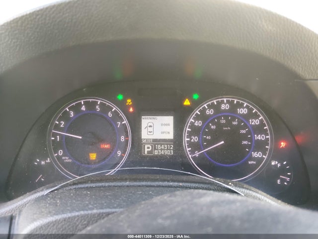2013 Infiniti G37x მანქანა იყიდება აუქციონზე, vin: JN1CV6AR4DM764157, აუქციონის ნომერი: 44011309